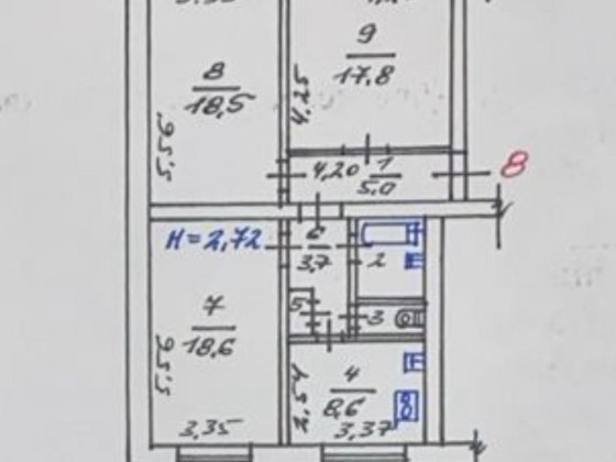 Продажа 3к кв, сталинка, м. Бот сад, Павлово Поле, Без комиссии ‼️ Харьков