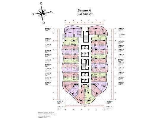 1-ком. квартира Аркадийское плато ЖК Unity Towers! - фото 1