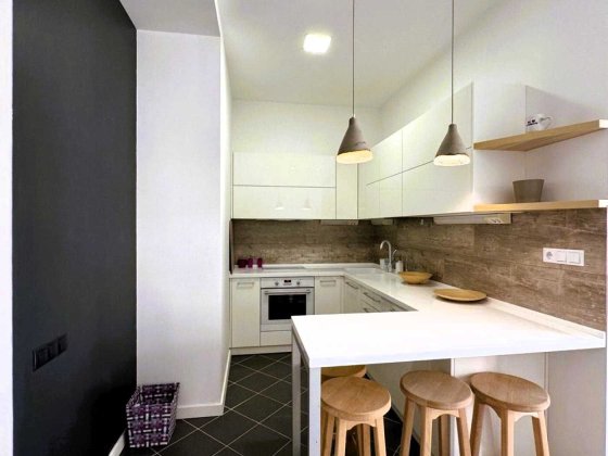 Стильная квартира с хорошим ремонтом в Аркадии у моря, 47 м, 11 этаж Одеса