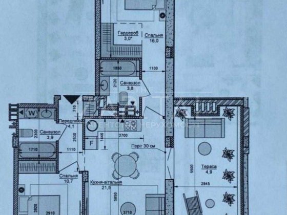 Терміновий Продаж 3к квартира в ЖК Республіка 67м2 з терасою Теремки Київ