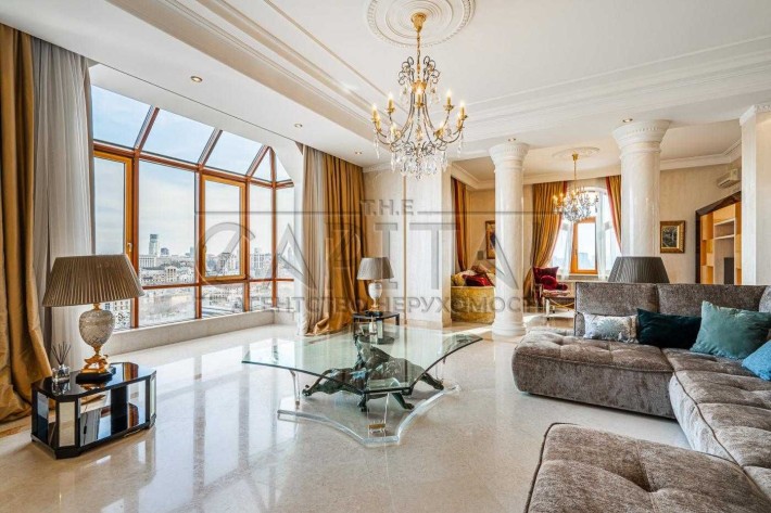 245 м² РОЗКОШІ в серці КИЄВА — клубний будинок, вид на дніпро - фото 1