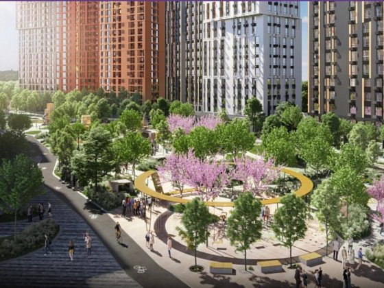 Введено в експлуат. 1-но кімнатна квартира ЖК Світло Парк 41 кв.м. 6п. Киев