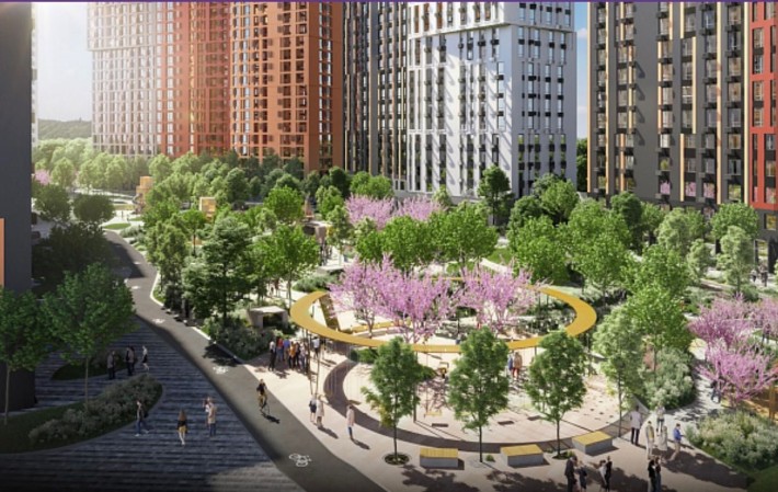 Введено в експлуат. 1-но кімнатна квартира ЖК Світло Парк 41 кв.м. 6п. - фото 1