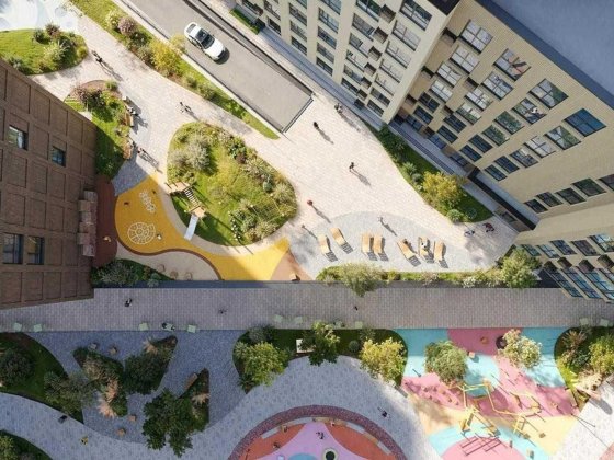 2-к 59 м² Акція знижки ЖК Brother Ревуцького 1 Sister  Розтермінування Київ