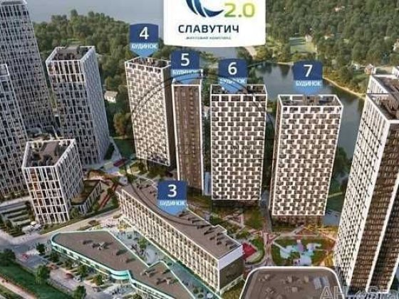 2к квартира 70м2 в Жк Славутич 2.0 метро Славутич 1хв Осокорки Київ