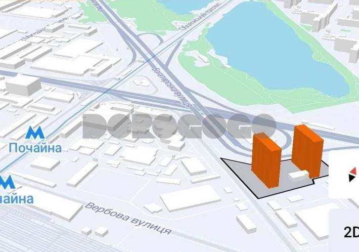 1 кімн. квартира  ЖК Бостон  С.Бендери 14-Б м.Почайна - фото 1