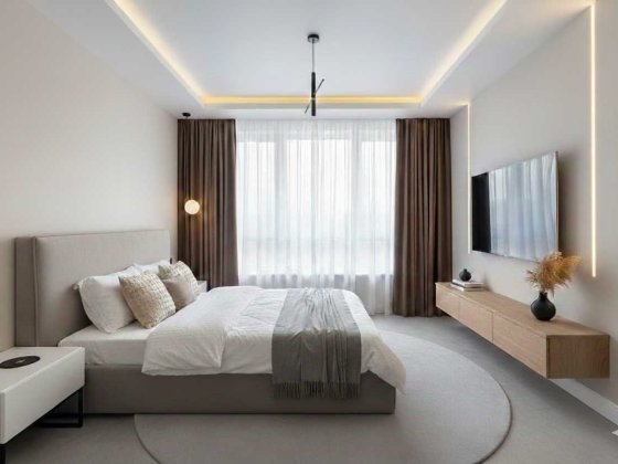 2 спальни + кухня-студия, Seven, Днепровская Набережная, 18Б, Осокорки Київ