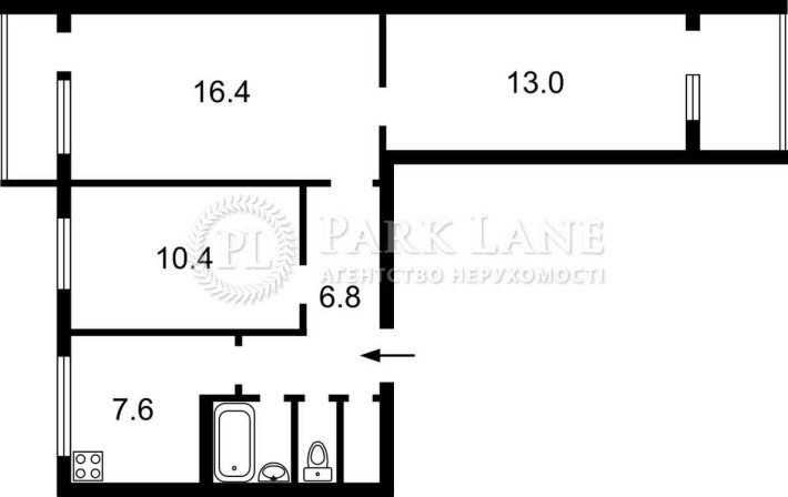 3 квартира,  Голосіївська 16,  М.Деміївська,  Голосіївський р-н - фото 1