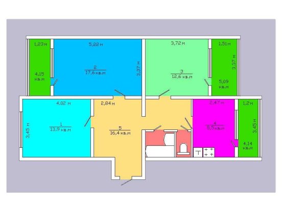 Продам 3-к квартиру, метро  Харьковская 10 мин. пешком, хозяин Киев