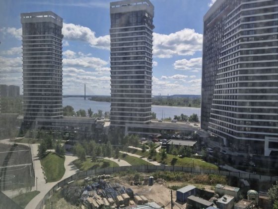 Продам видову на Дніпро 1к квартиру 48м2, ЖК Грейт ( Great ) Киев