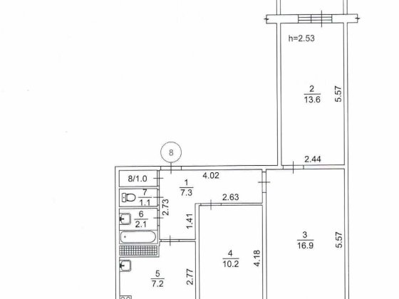 Продається трикімнатна квартира Героїв полку Азов 28-а від власника Киев
