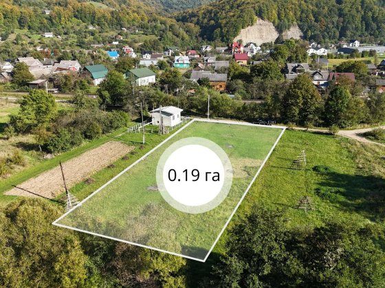 Земельна ділянка в Яремче 0.19 га Яремче
