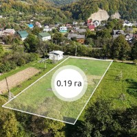 Земельна ділянка в Яремче 0.19 га Яремче