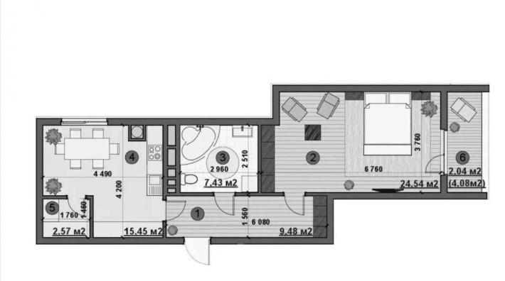 Продається 1к.квартира в ЖК Parkland / Паркленд, Практична 3 - фото 1