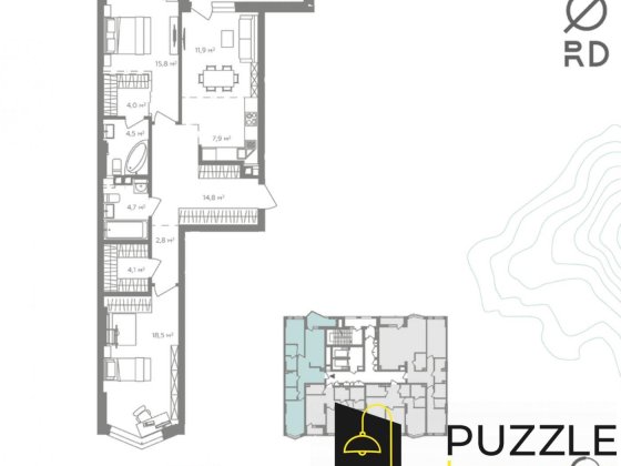 Без% Продаж 2к кв 93.20м2  ЖК FJORD, Печерський район Київ