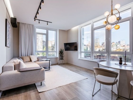 БЕЗ% Центр Ремонт 2 спальні 70 м² ЖК 38 Перлина Жилянська,68/ Печерськ Киев