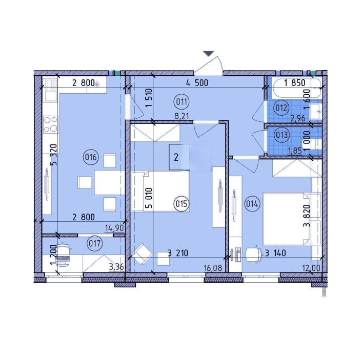 2К,НИЗЬКИЙ  поверх,СУПЕР ЦІНА,БЕЗ КОМІСІЇ,ЖК Нова Англія/Новая Англия - фото 1