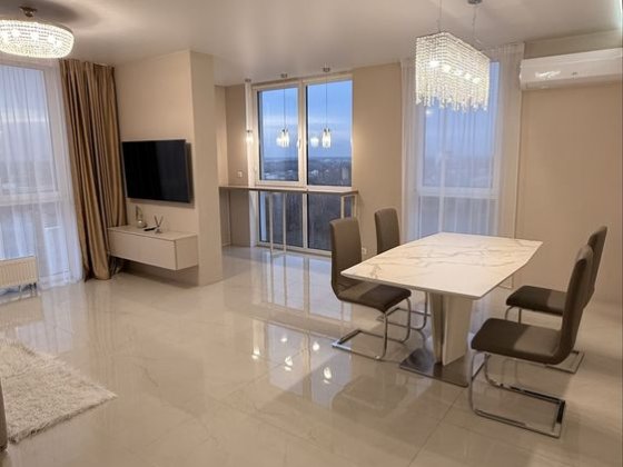 Найкраща ціна в ЖК Файна Таун! Видова 3к 99м2 Салютна 2к1 Киев