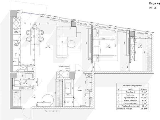 АКЦІЯ! Центр, Саксаганського, Партіарх, 95 м.кв., Університет Київ