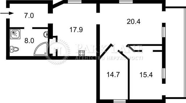 Хмельницького Богдана 57 Царський будинок 3К кв-ра Центр Оперний - фото 1