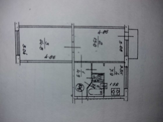 Продам 2х кімнатну квартиру під ремонт Київ