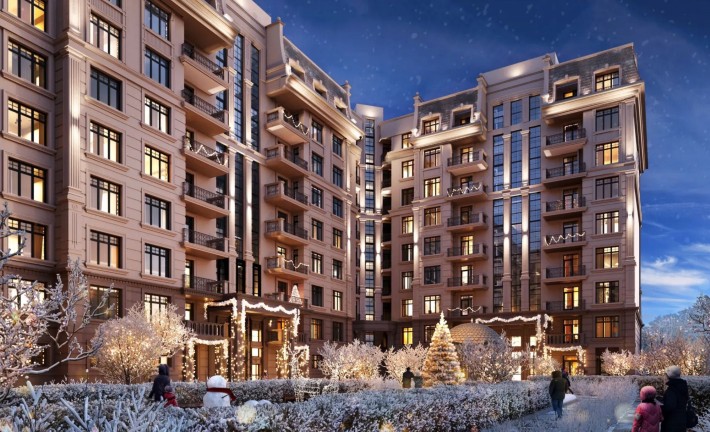 БЕЗ %, La Manche, однокомнатная 48м2 - фото 1