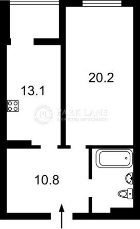1-к початий ремонт А 52 Січових Стрільців 44а Львівська площа - фото 1