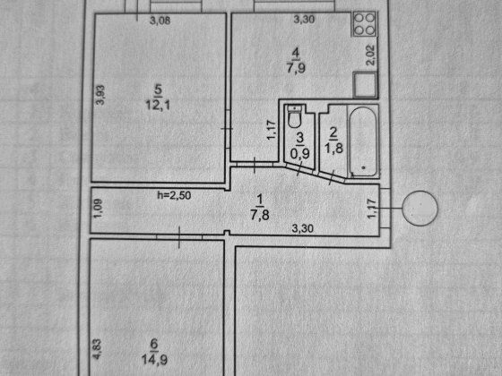 Без комісії!Продаж 2кім квартири Киев
