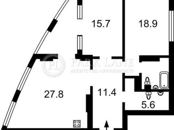 Продаж 2к квартири в ЖК А52,Шевченківський р-н(центр), на Січових Киев