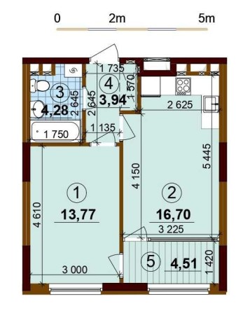 1к квартира Варшавський Плюс - фото 1