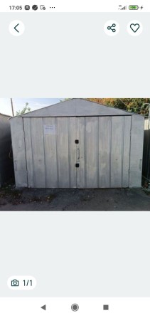 Гараж металічний сдам в оренду. - фото 1