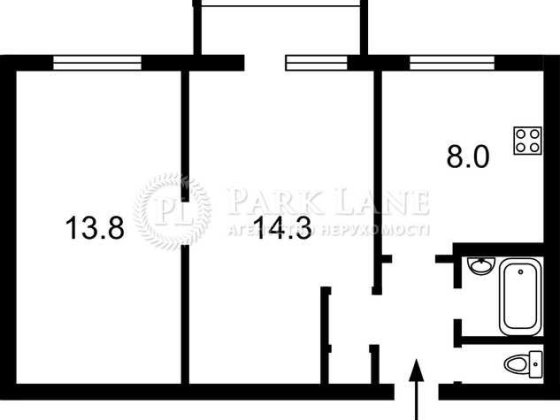 2 кімн. вул. Пимоненка, Кудрявський узвіз, Центр/Метро/Зелена зона Киев