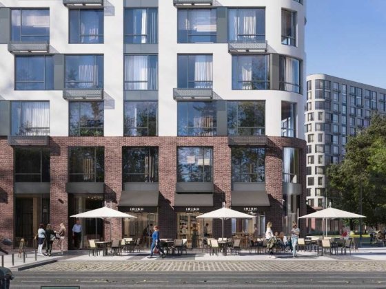 Єдина 1-кім кв 44,4 м², ЖК Lucky Land , будинок введений, 1520 $/м² Киев