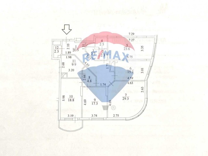 Продаж 4-х кімн.кв. 154м2 Преображенська вул. (Івана Клименка), 8-Б - фото 1