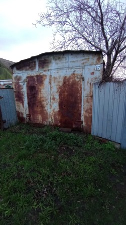 Гараж железный-вагон-бытовка.(3.60х6.50м.) - фото 1