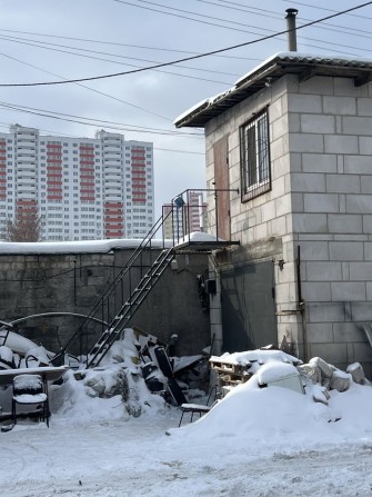 Гараж двух этажный - фото 1