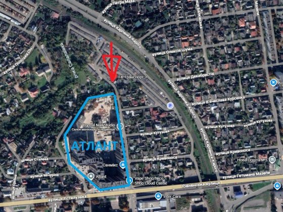 Продам гараж біля Атланта Луцьк