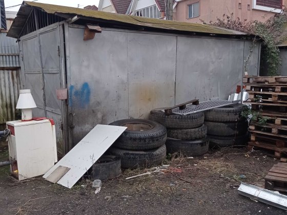 Гараж для легкового автомобіля металевий