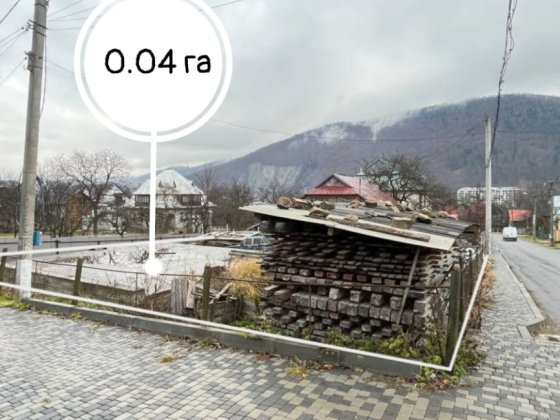Земельна ділянка в Яремче 0.04 га Яремче