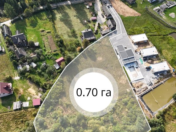 Земельна ділянка в Микуличині 0.70 га Яремче