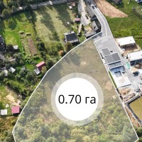 Земельна ділянка в Микуличині 0.70 га Яремче