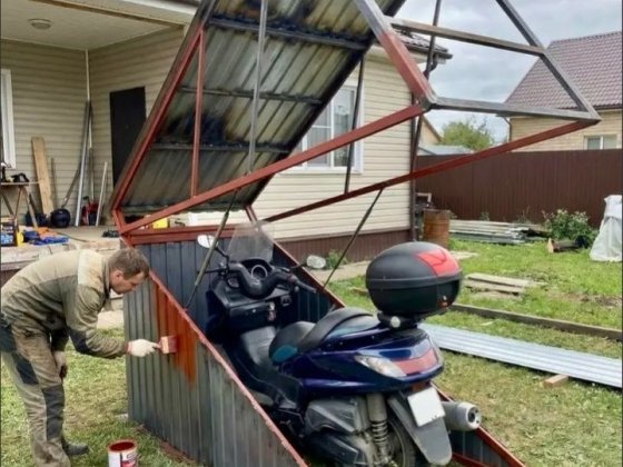 Гараж для мопеда Николаев