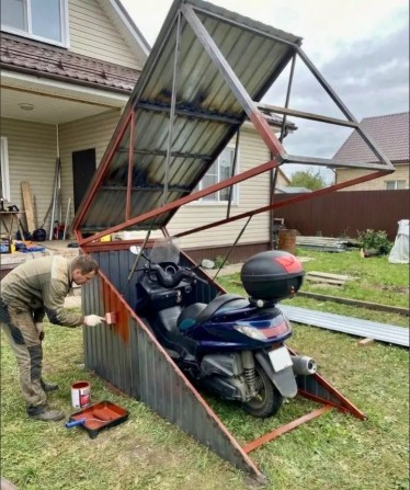 Гараж для мопеда - фото 1