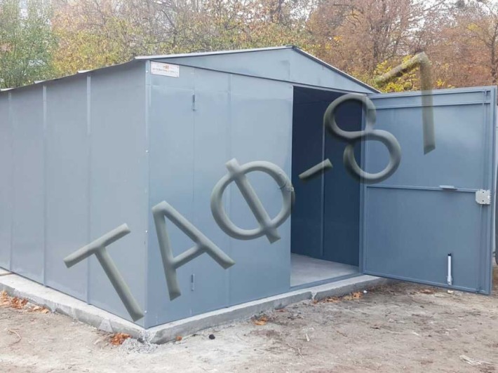 Гараж металевий розбірний доставка, монтаж та гарантія якості - фото 1
