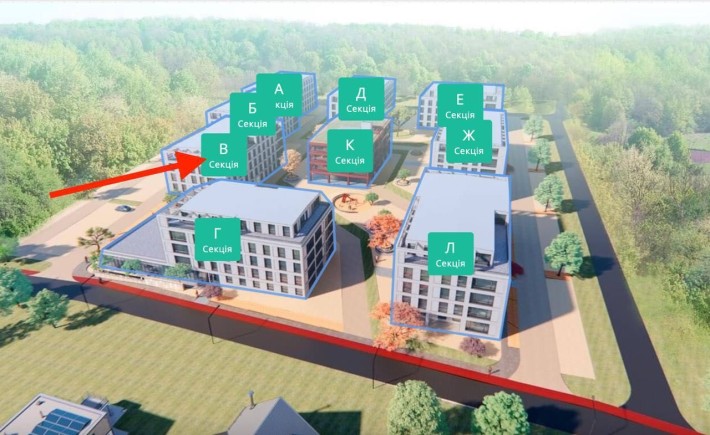 Продаж паркомісця у новобудові Сокільники ЖК на Спортивній - фото 1