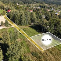 Земельна ділянка в Микуличині 0.07 га Яремче