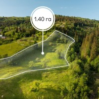 Земельна ділянка в Микуличині 1.40 га Яремче