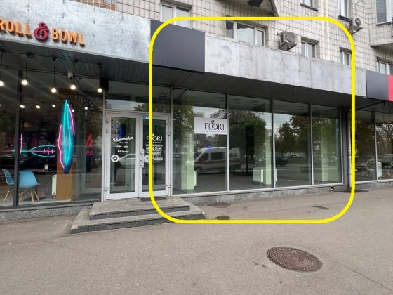 Оренда 63 кв.м. Фасад/Центр/пл. Перемоги Київ