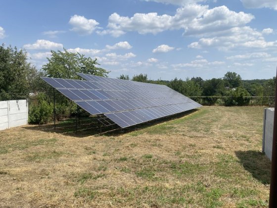 Будинок з сонячною станцією 30 квт