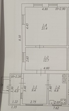 Продаж частина будинку Боярка вул.Лисенко - фото 1